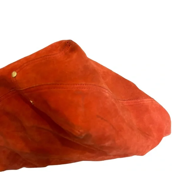 Tiffany & Co. Orange Suede Reversible Tote - Picture 9 of 16